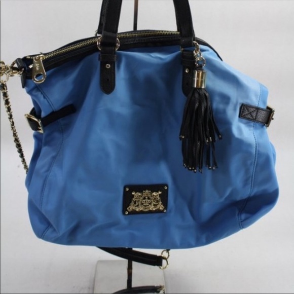 Juicy Couture Handbags - 3/$30 Juicy Couture Black, Blue, and Gold Work Bag